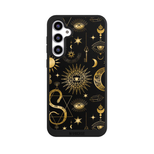 Samsung Galaxy S23 FE NIVOpure Himmlische Sonne und Mond Steampunk