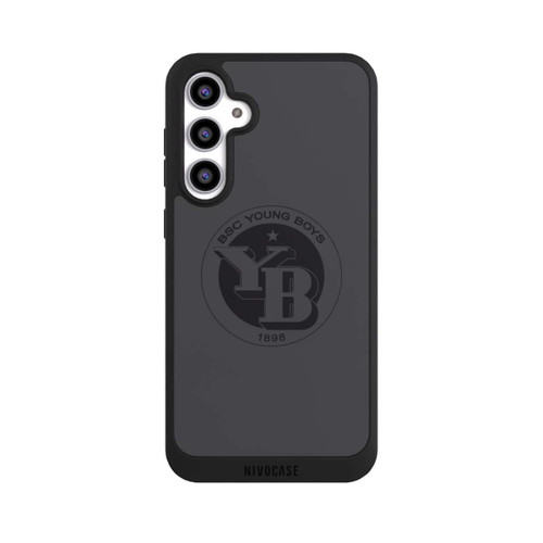 Samsung Galaxy S23 FE NIVOpure BSC YB Logo Gris