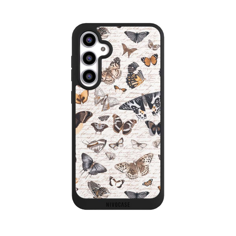 Galaxy S23 FE NIVOpure Schmetterling Muster Boho