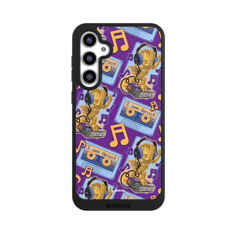 Galaxy S23 FE NIVOpure Groot Comic Headphones Guardians of the Galaxy