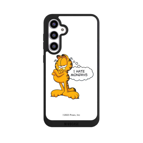 Samsung Galaxy S23 FE NIVOpure Garfield I Hate Mondays Weiß