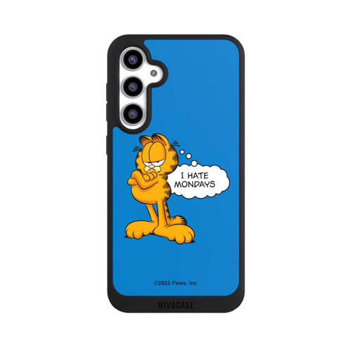 Samsung Galaxy S23 FE NIVOpure Garfield I Hate Mondays Blau
