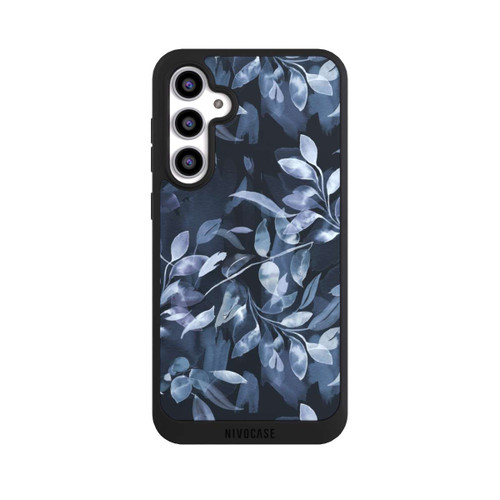 Samsung Galaxy S23 FE NIVOpure Watercolor Mystic Leaves Navy