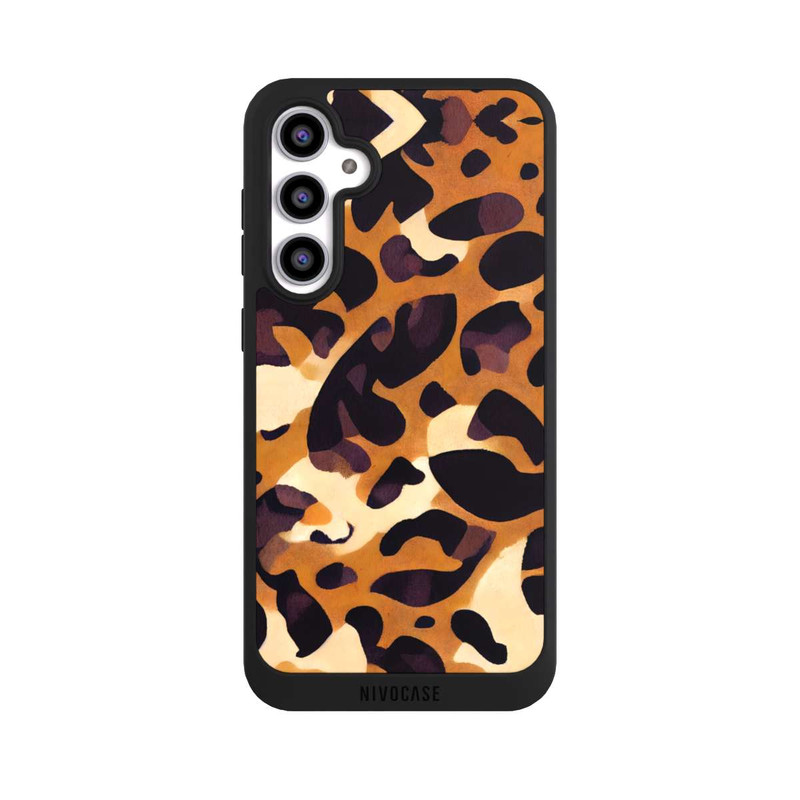 Galaxy S23 FE NIVOpure motif lion marron clair