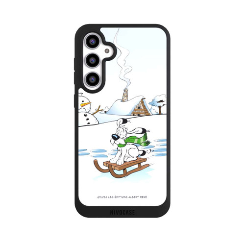 Samsung Galaxy S23 FE NIVOpure Idéfix fait du traîneau