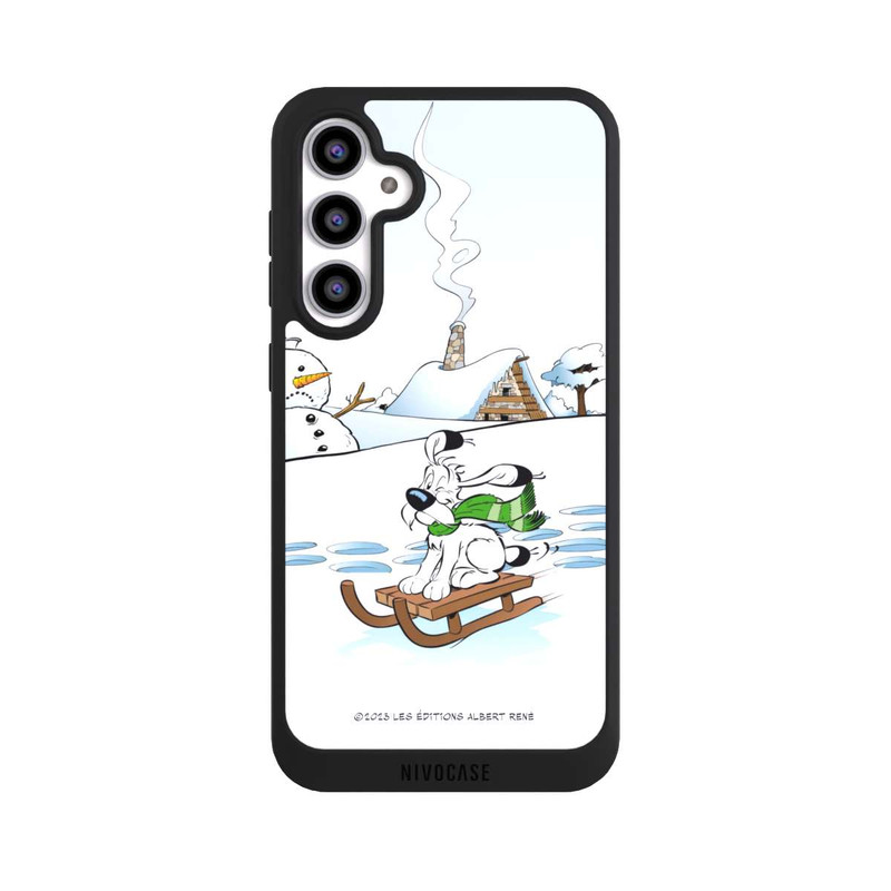 Galaxy S23 FE NIVOpure Idéfix fait du traîneau