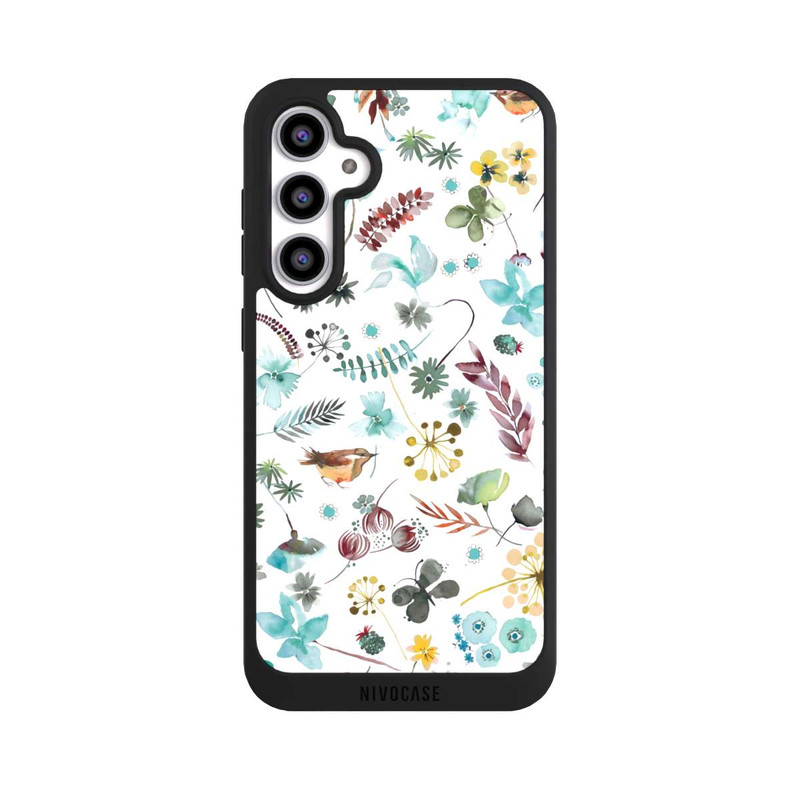 Galaxy S23 FE NIVOpure Botanischer Schmetterling Natur Blau
