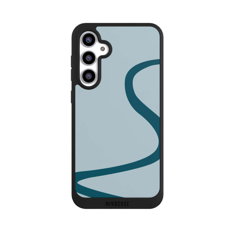 Galaxy S23 FE NIVOpure Trendy Blaue Linie
