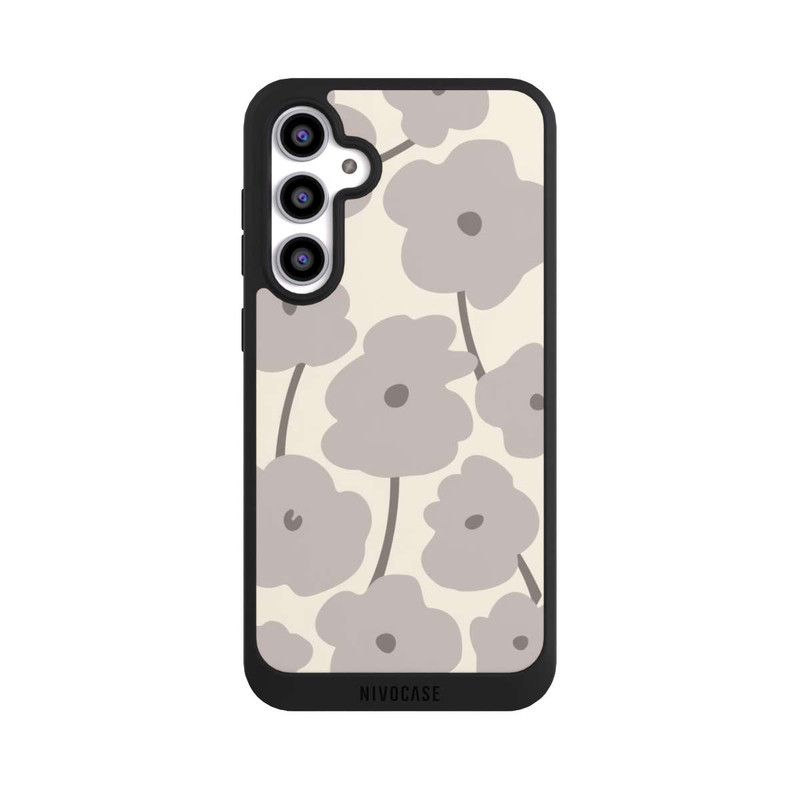 Galaxy S23 FE NIVOpure Minimalistic Flowers Beige