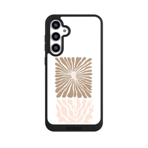 Samsung Galaxy S23 FE NIVOpure Boho Flower Caramel on White