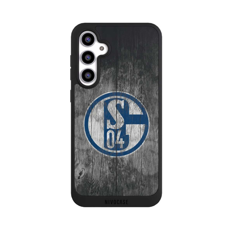 Galaxy S23 FE NIVOpure Schalke 04 Holz Look