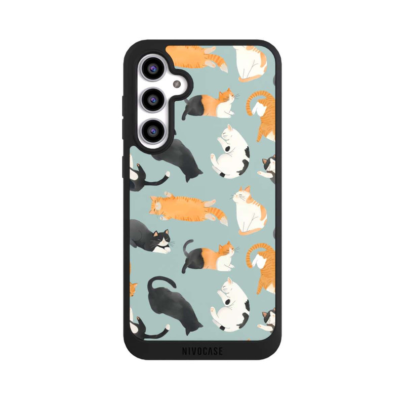 Galaxy S23 FE NIVOpure Cats Pattern
