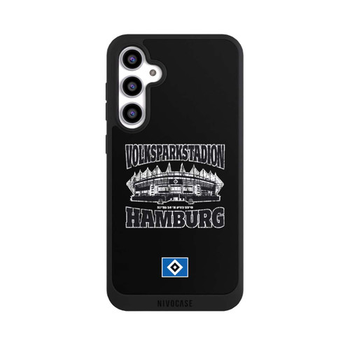 Samsung Galaxy S23 FE NIVOpure HSV Volksparkstadion Schwarz