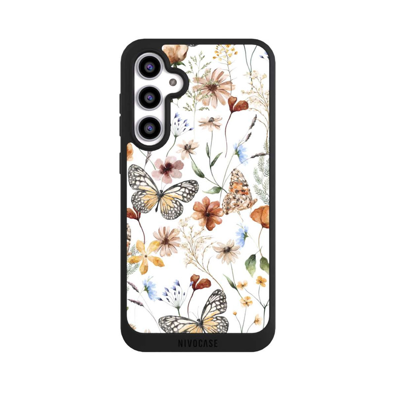Galaxy S23 FE NIVOpure Wildflowers and Butterflies Pattern