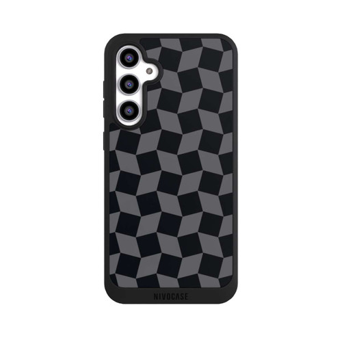 Samsung Galaxy S23 FE NIVOpure 3D Würfel-Muster Effektt