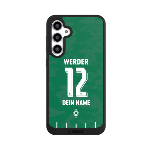Samsung Galaxy S23 FE NIVOpure Werder Bremen Trikot Personalisierbar 25-26
