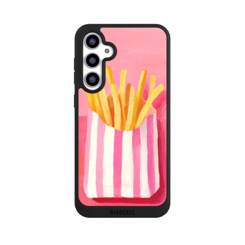 Samsung Galaxy S23 FE NIVOpure Retro Fries Pink Watercolor