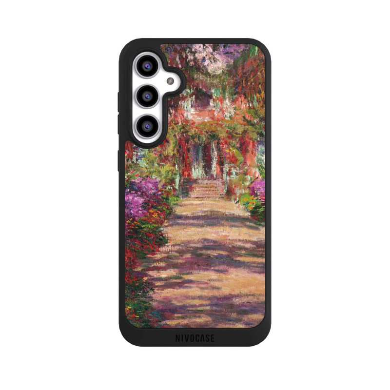 Galaxy S23 FE NIVOpure Eine Allee in Monets Garten in Giverny by Claude Monet