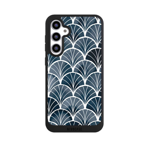 Samsung Galaxy S23 FE NIVOpure Botanische Brise Art Deco Grau