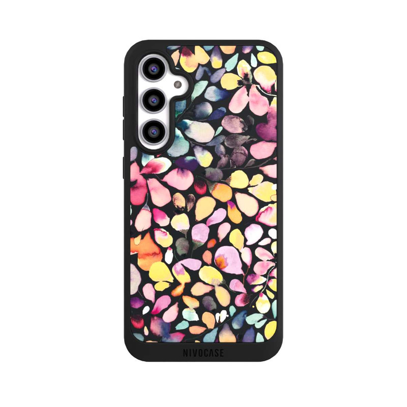 Galaxy S23 FE NIVOpure Eucalyptus Watercolor Leaves Black