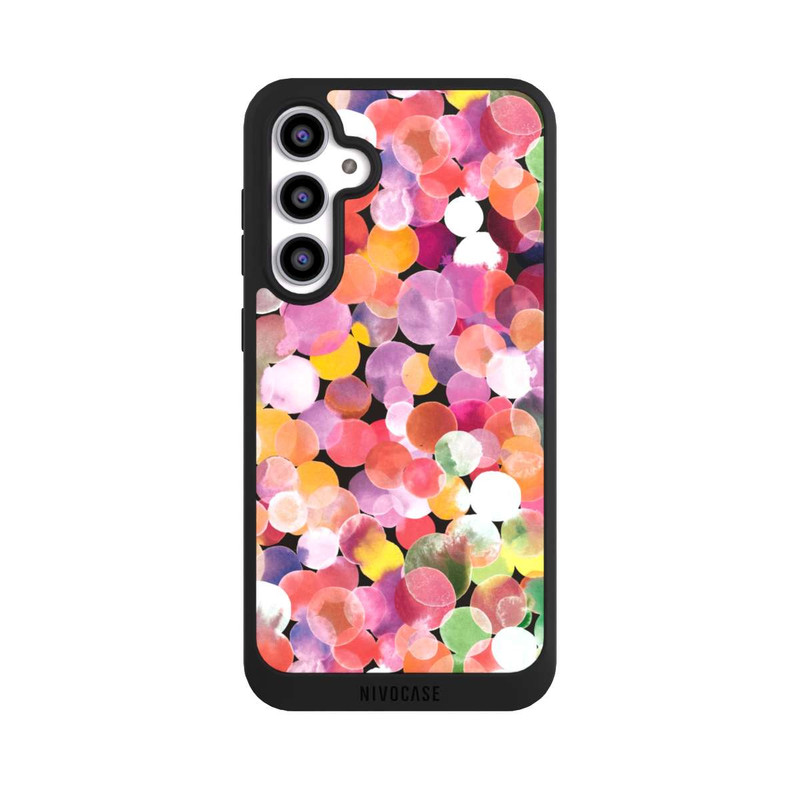 Galaxy S23 FE NIVOpure Colorful Watercolor Dots
