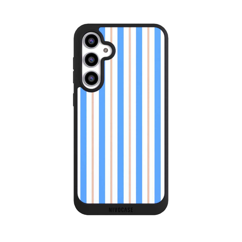 Galaxy S23 FE NIVOpure Stripes Blue Beige
