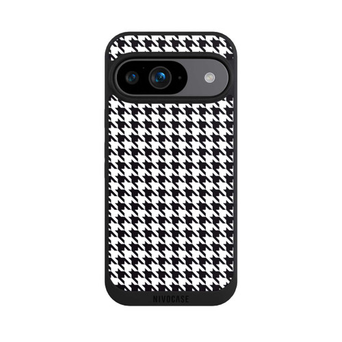 Google Pixel 9 NIVOpure Houndstooth black-white
