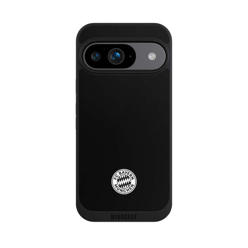 Google Pixel 9 NIVOpure Classic FCB Logo - white on black