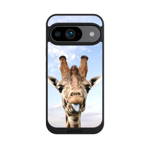 Google Pixel 9 NIVOpure Giraffe On Road