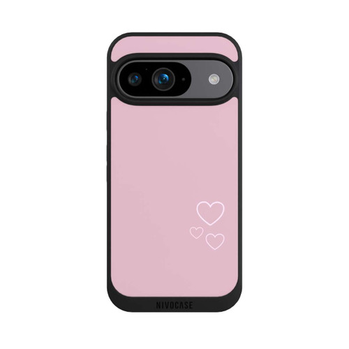 Google Pixel 9 NIVOpure Pink little hearts