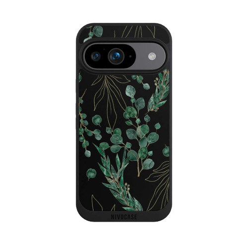 Google Pixel 9 NIVOpure Eucalyptus Leaves black