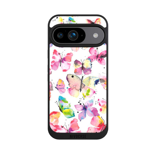Google Pixel 9 NIVOpure Watercolor Spring Butterflies