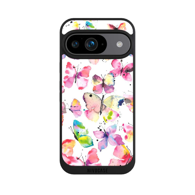Pixel 9 NIVOpure Watercolor Spring Butterflies