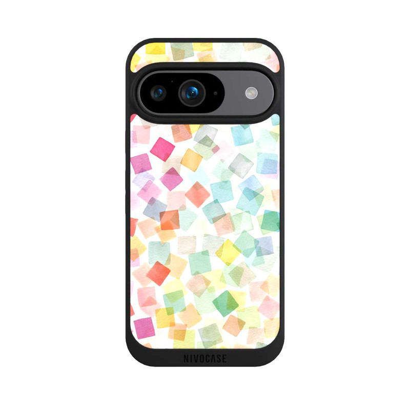 Pixel 9 NIVOpure Confetti Geometric Plaids Rainbow