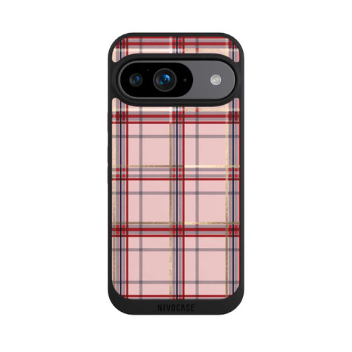 Google Pixel 9 NIVOpure TARTAN PINK