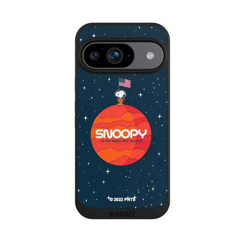 Google Pixel 9 NIVOpure Snoopy Space Traveller Orange