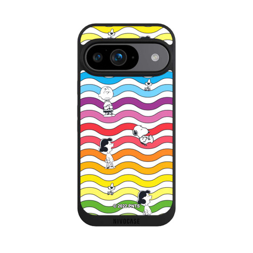 Google Pixel 9 NIVOpure Snoopy Pattern Rainbow