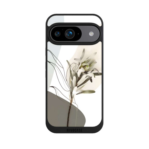 Google Pixel 9 NIVOpure Boho Line Art Olive Green