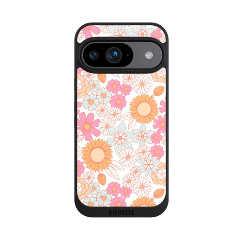 Google Pixel 9 NIVOpure Retro Boho Flowers 