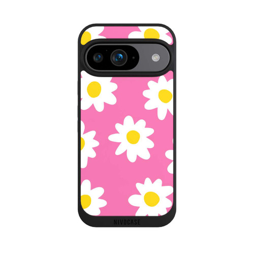 Google Pixel 9 NIVOpure Daisy Pink Pattern