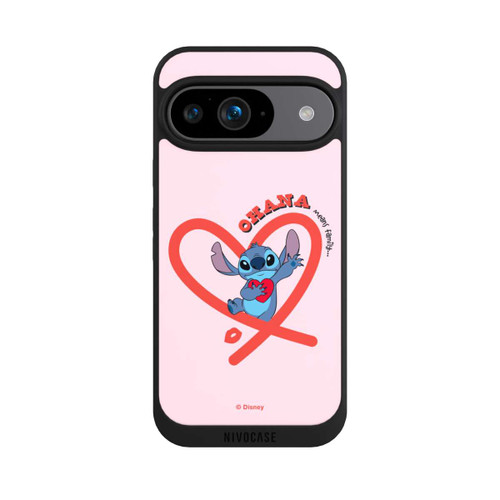 Google Pixel 9 NIVOpure Stitch Ohana Pink Heart