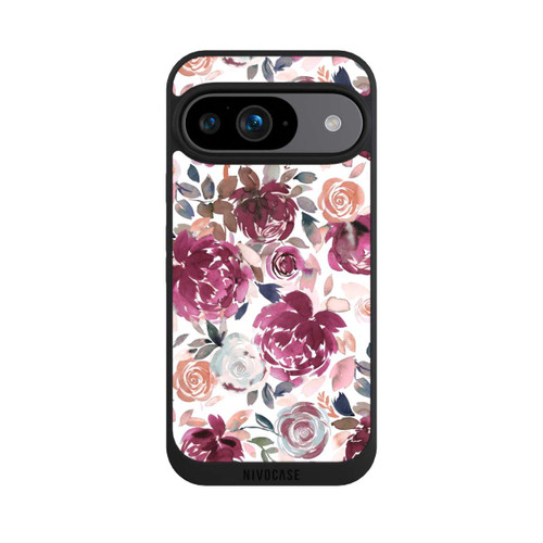 Google Pixel 9 NIVOpure Autumn Peonies and roses Pink