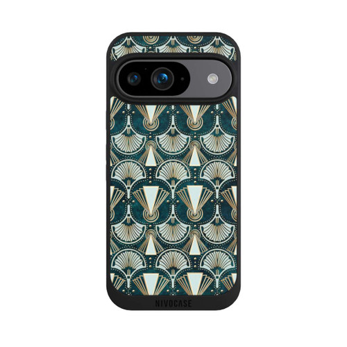 Google Pixel 9 NIVOpure Art Deco Green Pattern