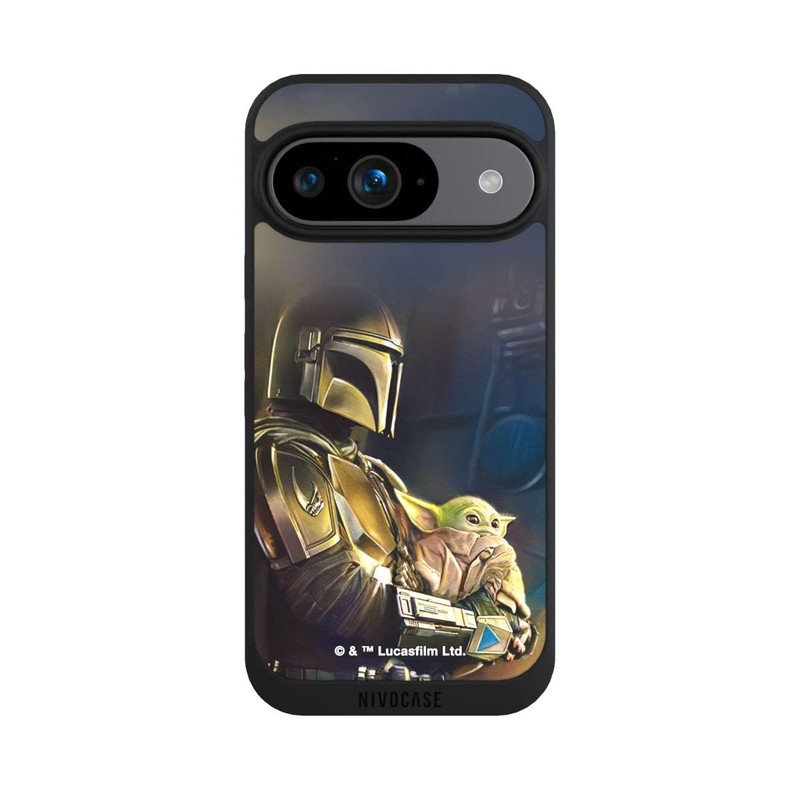 Pixel 9 NIVOpure Mandalorian and Grogu inside Ship