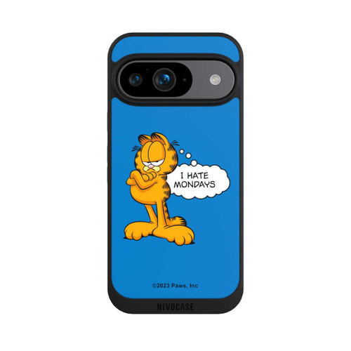 Google Pixel 9 NIVOpure Garfield I Hate Mondays Blue
