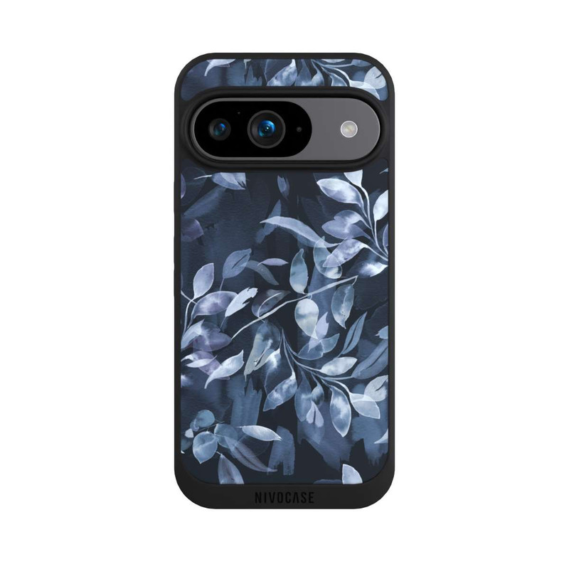 Pixel 9 NIVOpure Watercolor Mystic Leaves Navy