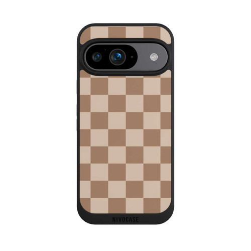 Google Pixel 9 NIVOpure Brown check