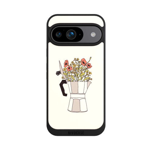 Google Pixel 9 NIVOpure Moka Flowers