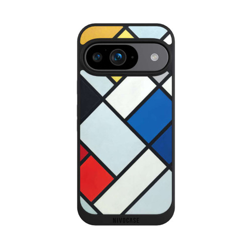 Google Pixel 9 NIVOpure Contra Composition of Dissonances by Theo van Doesburg