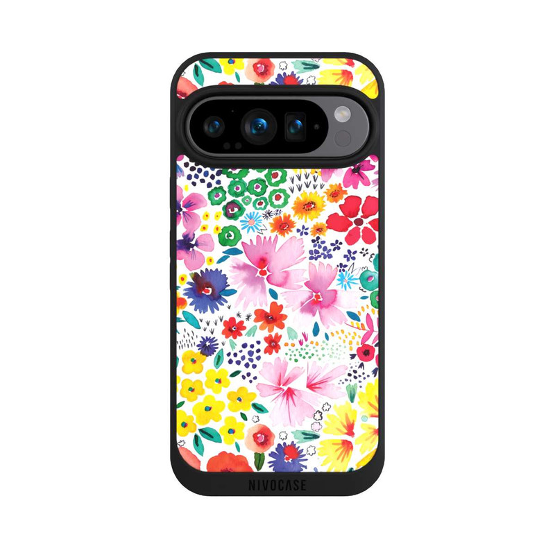 Pixel 9 Pro NIVOpure Kunstvolle kleine Frühlingsblumen